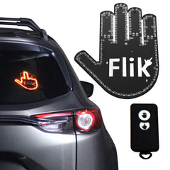 Amposei Middle Finger Gesture Light with Remote, Middle Finger Car Light,  Truck Accessories, Funny Car Accessories for Men, Ideal Gifted Car Stuff