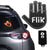 FLIK Original Middle Finger Light - Give The Bird & Wave to Drivers - Hottest Gifted Car Accessories, Truck Accessories, Car Gadgets & Road Rage Signs for Men, Women, & Teens - Funny Back Window Sign…